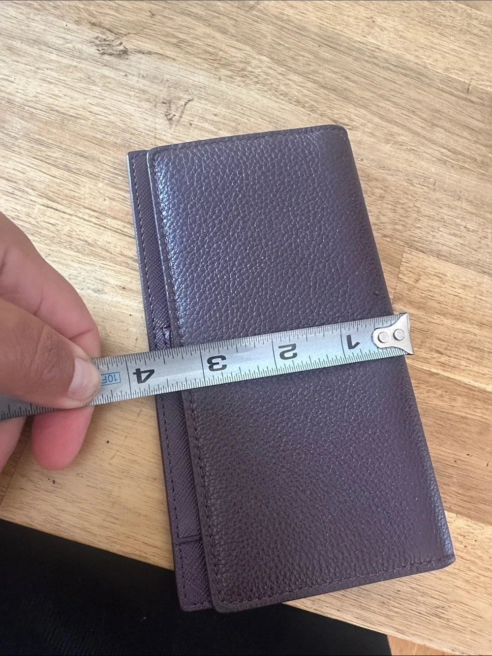 COACH check wallet